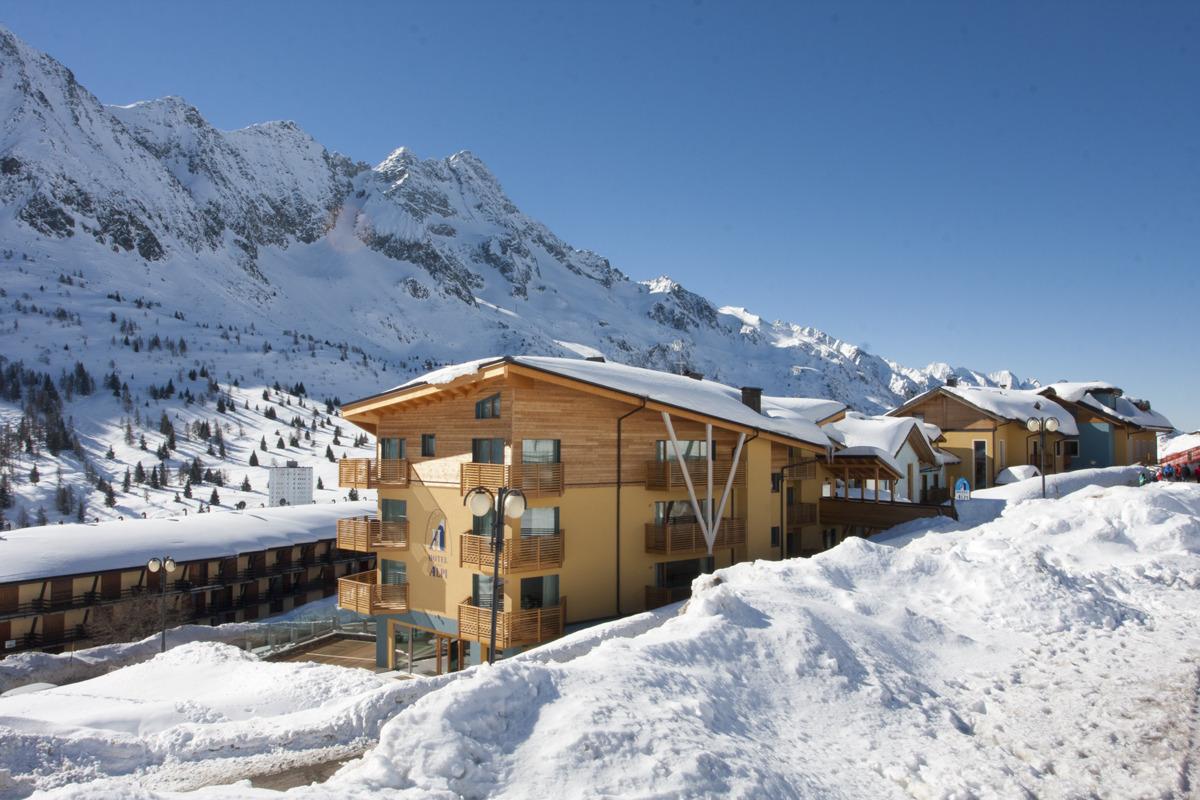 Hotel Delle Alpi Passo del Tonale Ngoại thất bức ảnh