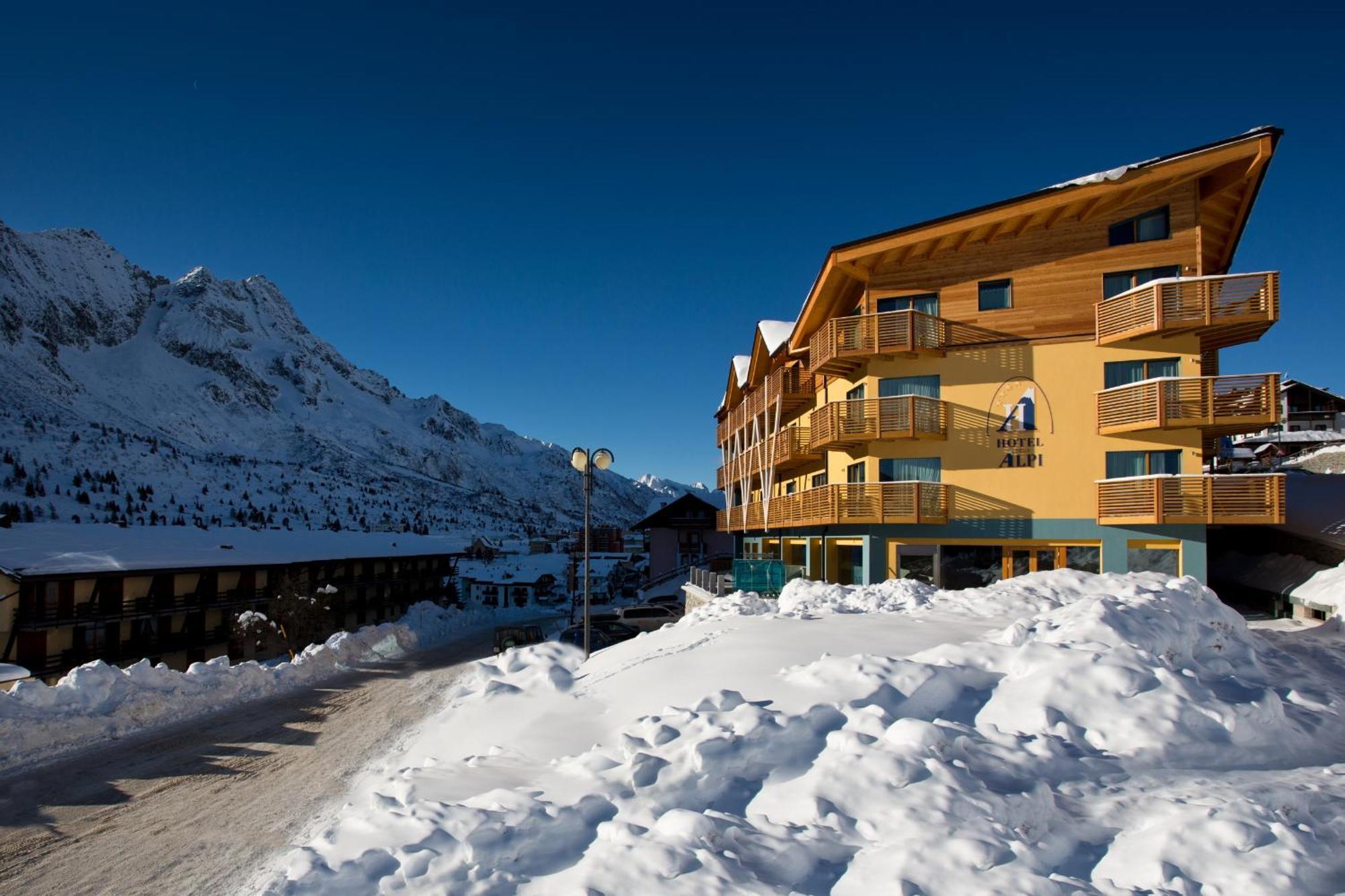 Hotel Delle Alpi Passo del Tonale Ngoại thất bức ảnh